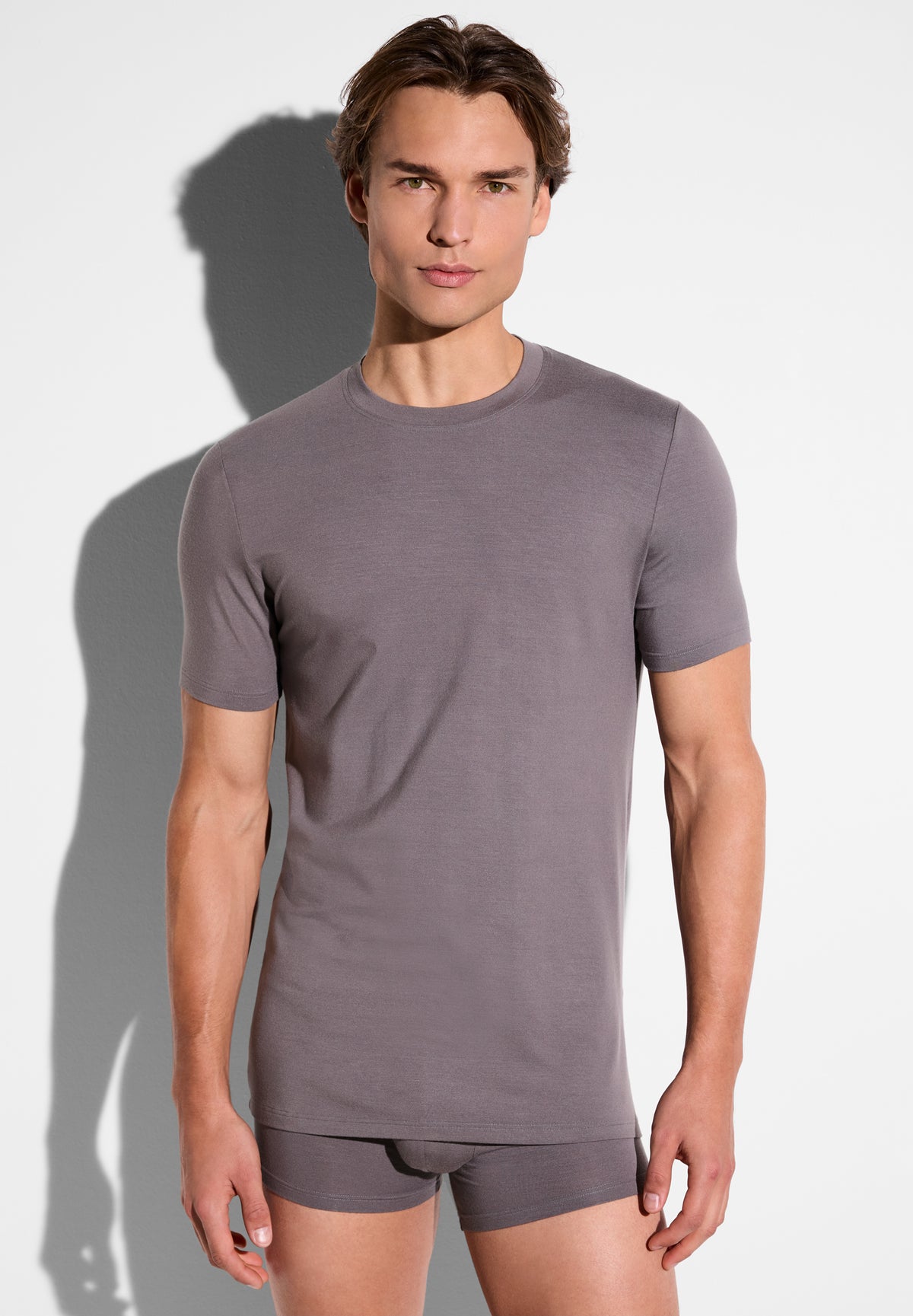 Pureness | T-Shirt Short Sleeve  - grey smoke