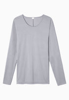 Pureness | T-Shirt langarm - steel blue