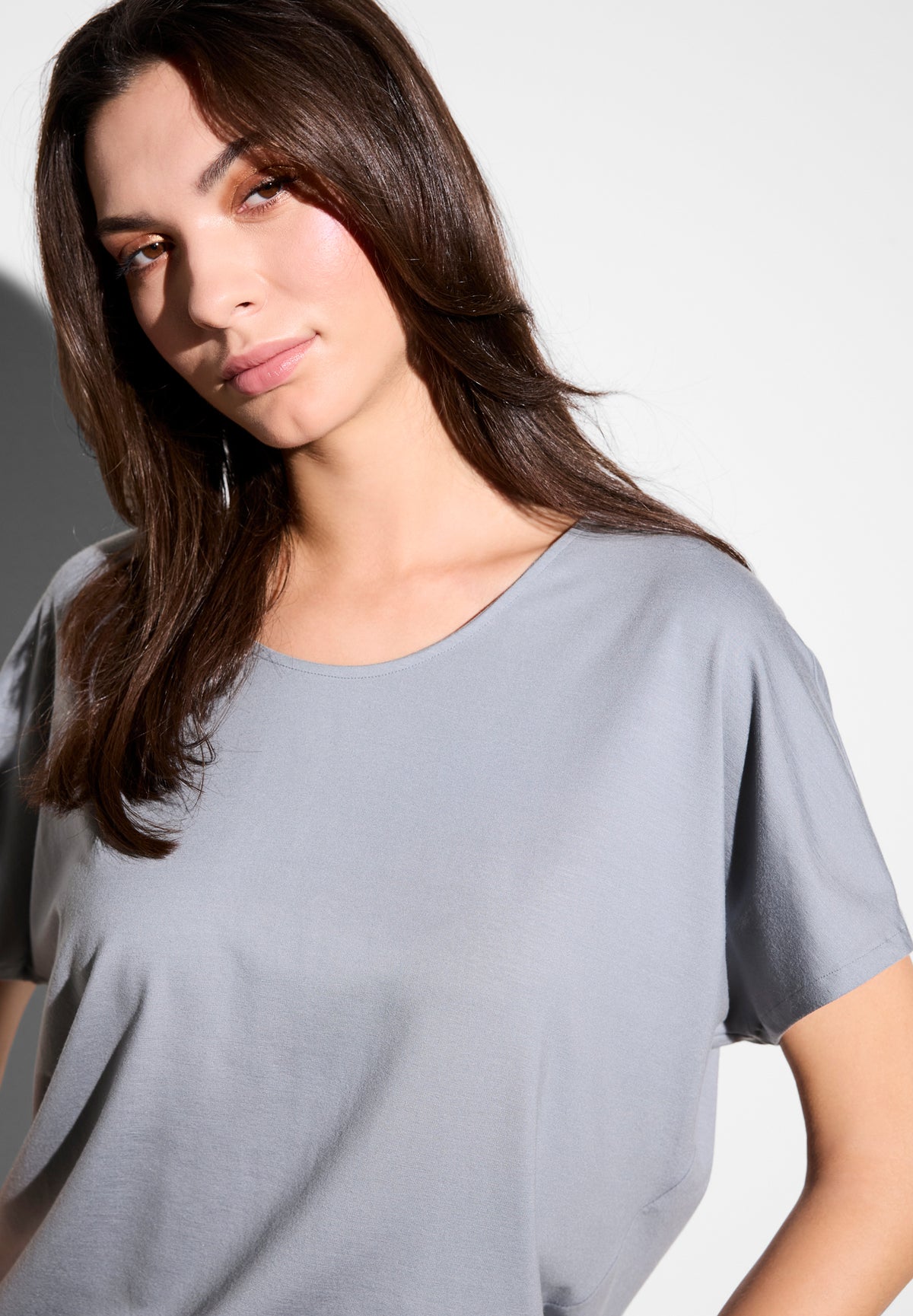 Pureness | T-Shirt kurzarm - steel blue
