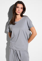 Pureness | T-Shirt Short Sleeve  - steel blue