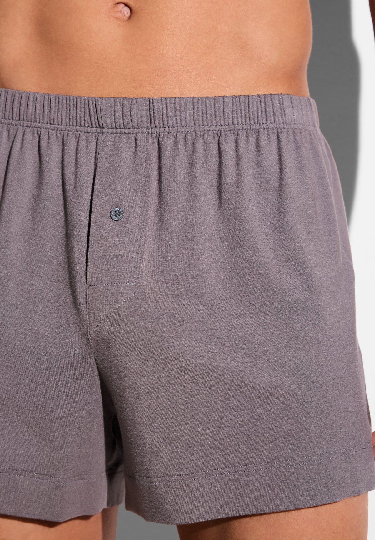 Pureness | Boxer Shorts - grey smoke