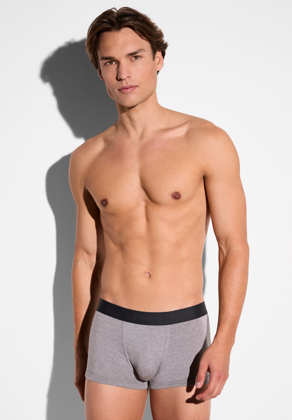 Cozy Comfort | Boxer Briefs - grey mélange