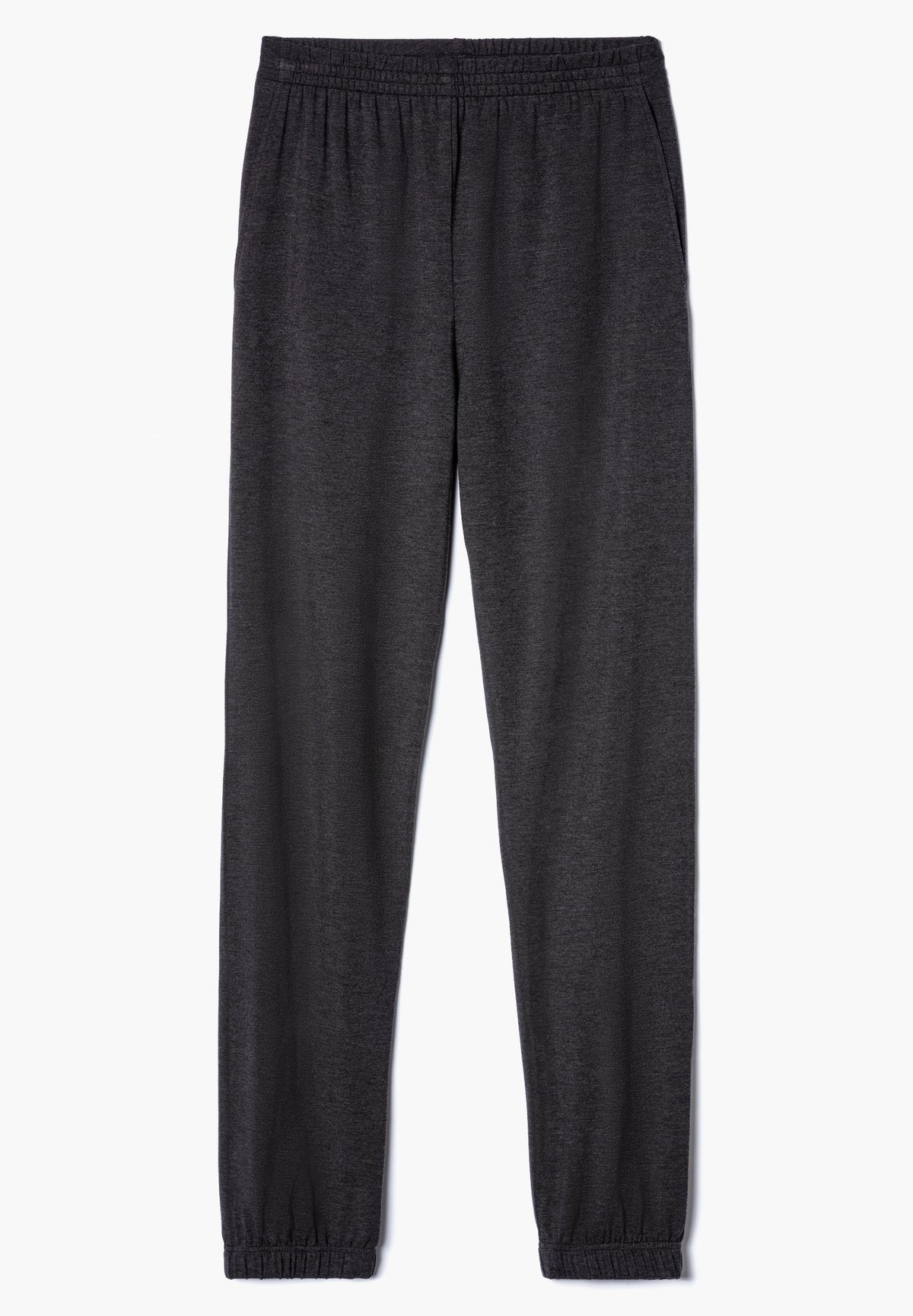 Soft Lounge | Hose lang - dark grey mélange