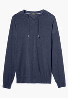 Soft Lounge | Hoodie Pullover - blue mélange