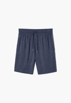 Soft Lounge | Hose kurz - blue mélange