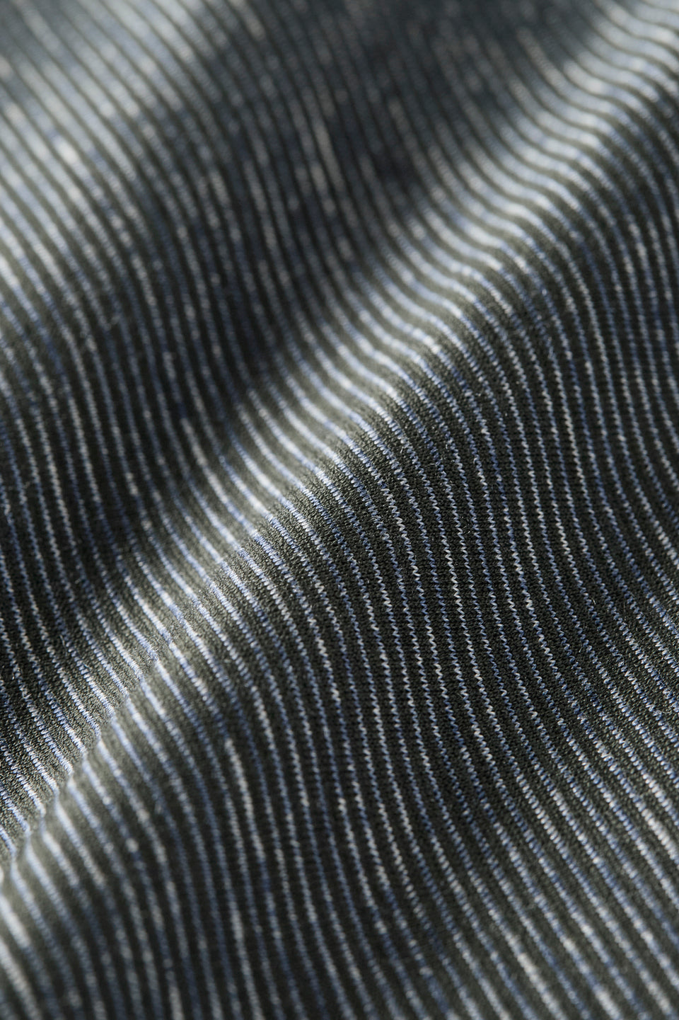 Cotton/Silk Stripes | Pyjama lang - slate stripe
