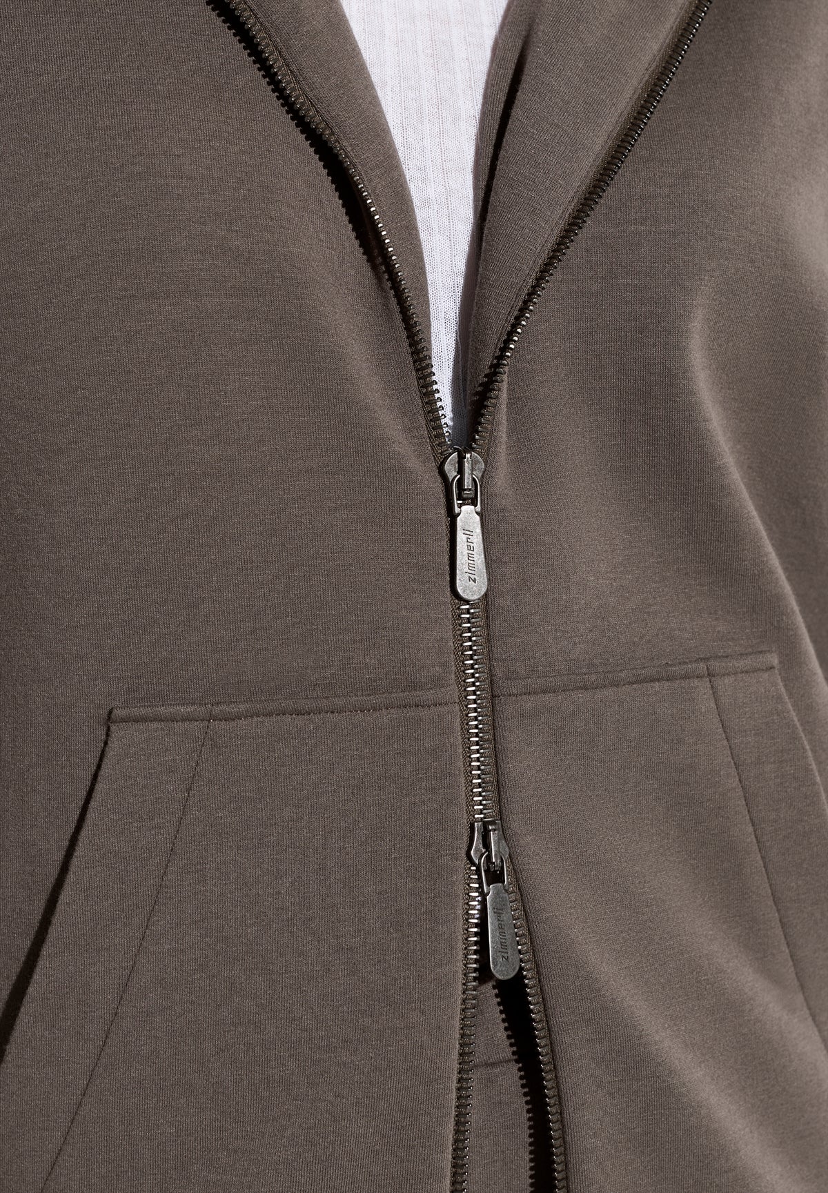 Winter Lounge | Hoodie Jacke - chestnut