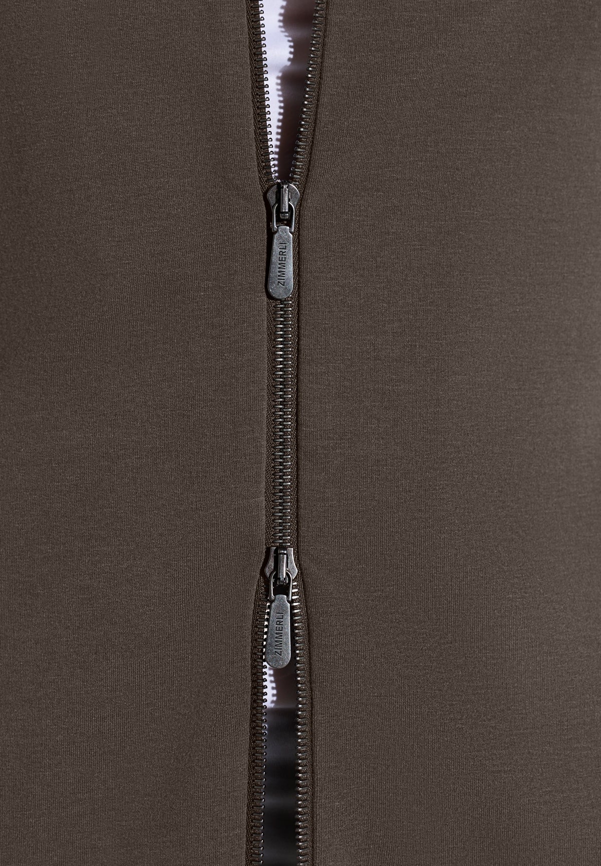 Winter Lounge | Jacke mit Baseballkragen - chestnut