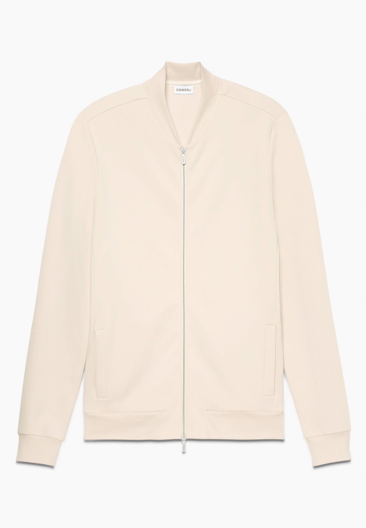 Winter Lounge | Jacke mit Baseballkragen - beige