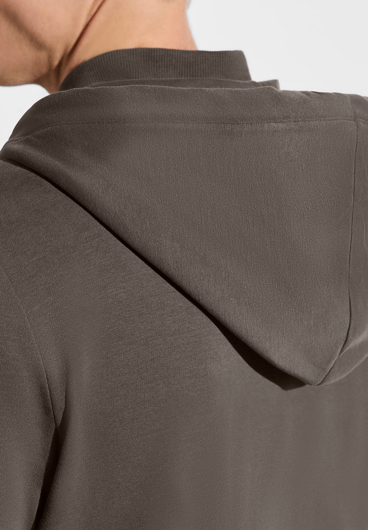 Winter Lounge | Hoodie Jacke - chestnut