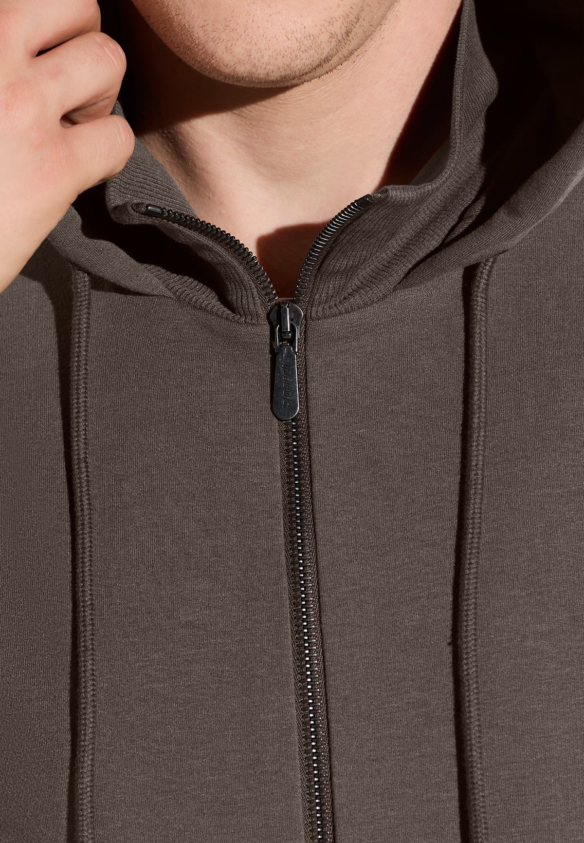 Winter Lounge | Hoodie Jacket - chestnut