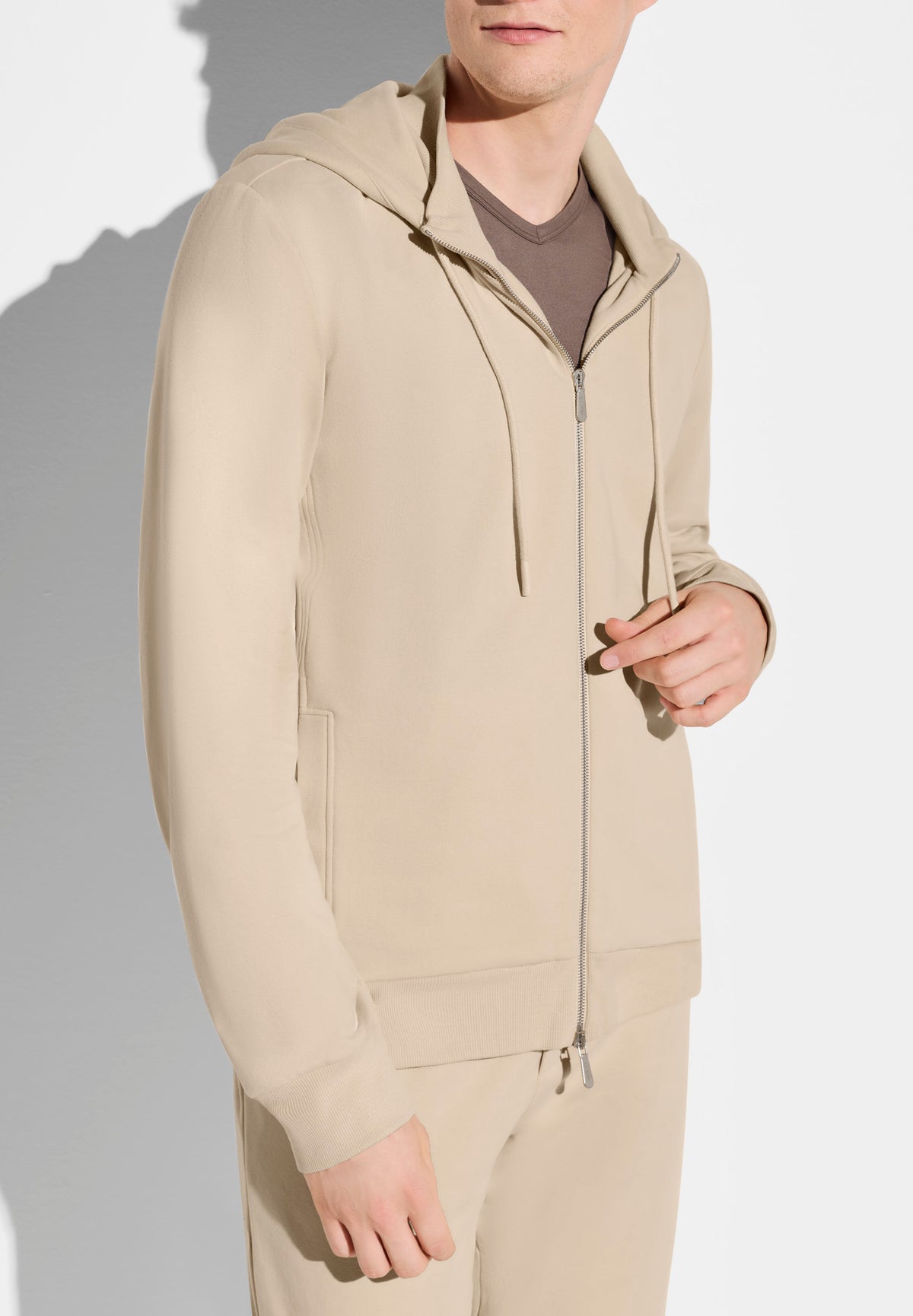 Winter Lounge | Hoodie Jacket - beige
