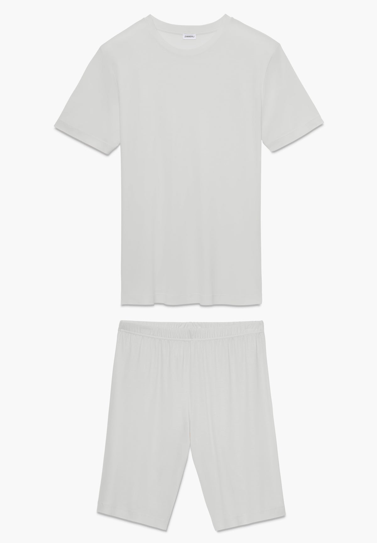 Sustainable Luxury | Pyjama kurz - bright grey