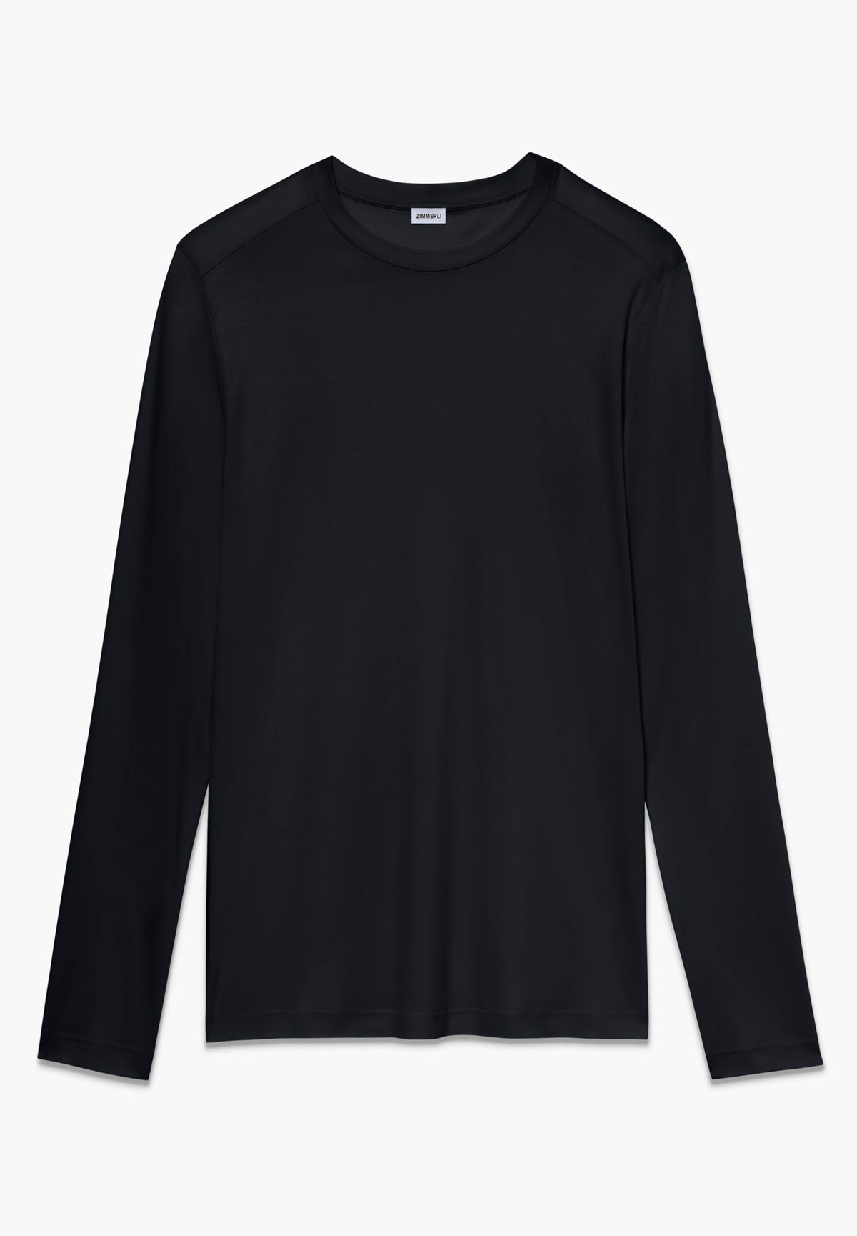 Sustainable Luxury | T-Shirt langarm - midnight