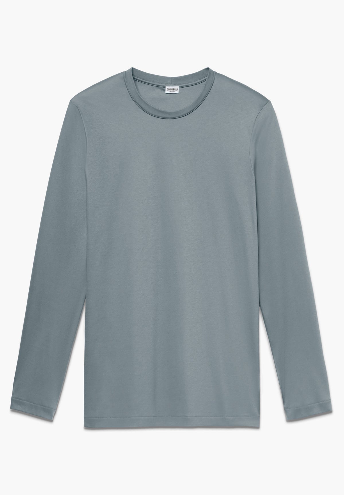 Sea Island | T-Shirt langarm - light slate