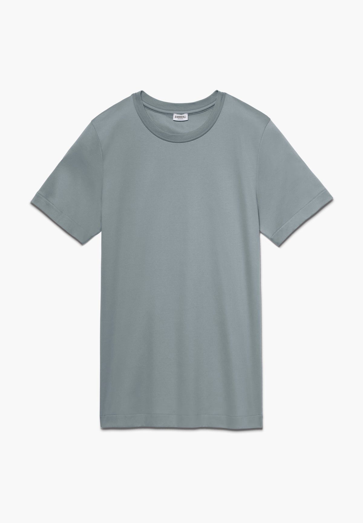 Sea Island | T-Shirt kurzarm, Rundhals, Relaxed Fit - light slate