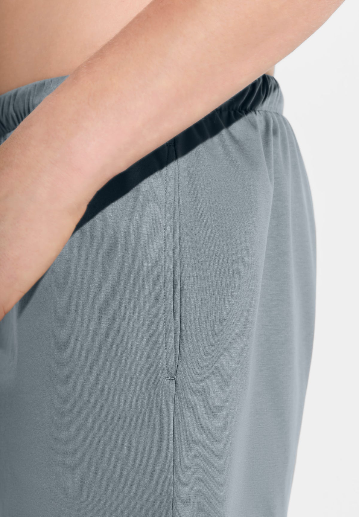 Sea Island | Hose kurz - light slate