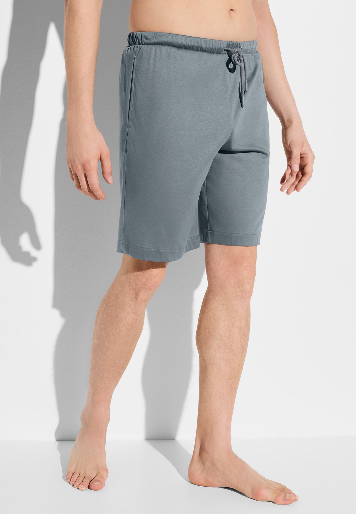 Sea Island | Hose kurz - light slate
