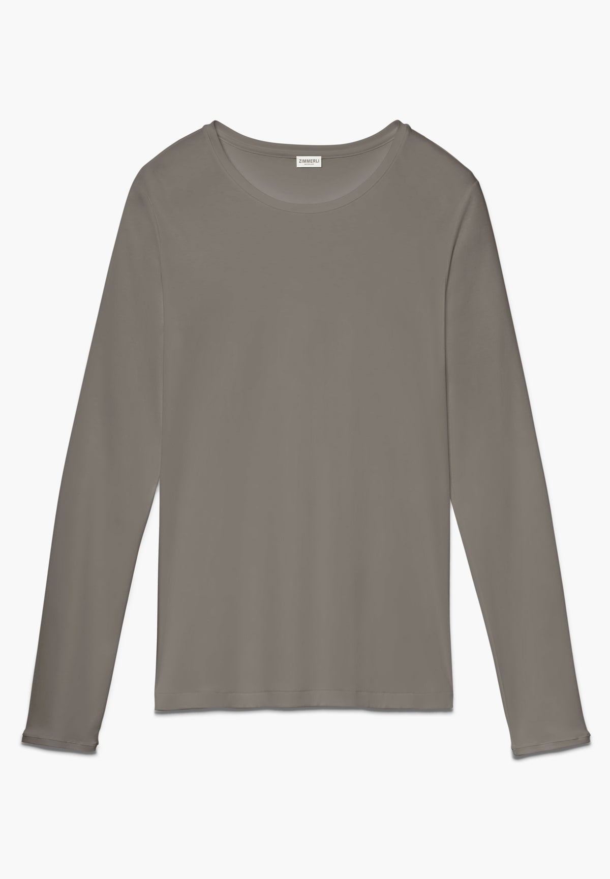 Sea Island | T-Shirt langarm - toffee
