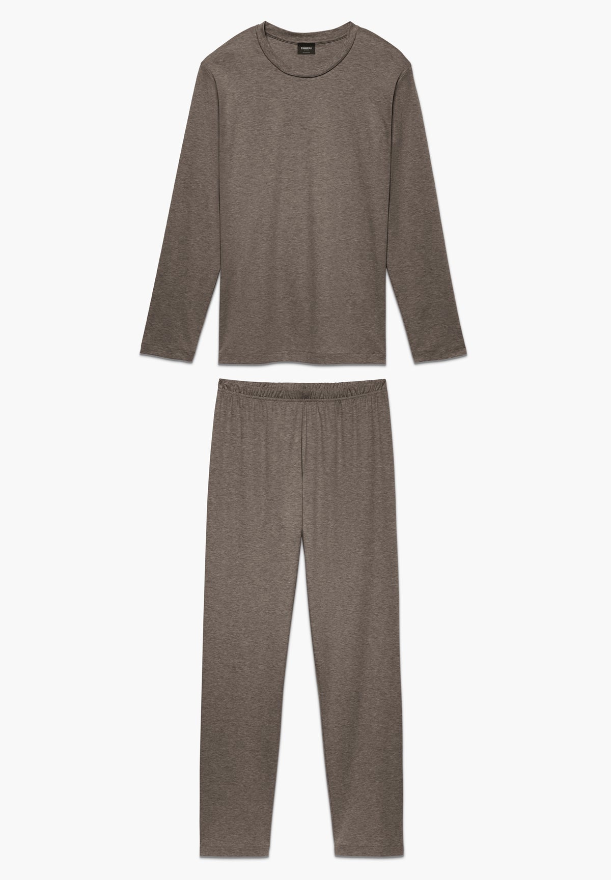 Sea Island Limited | Pyjama lang - brown mélange