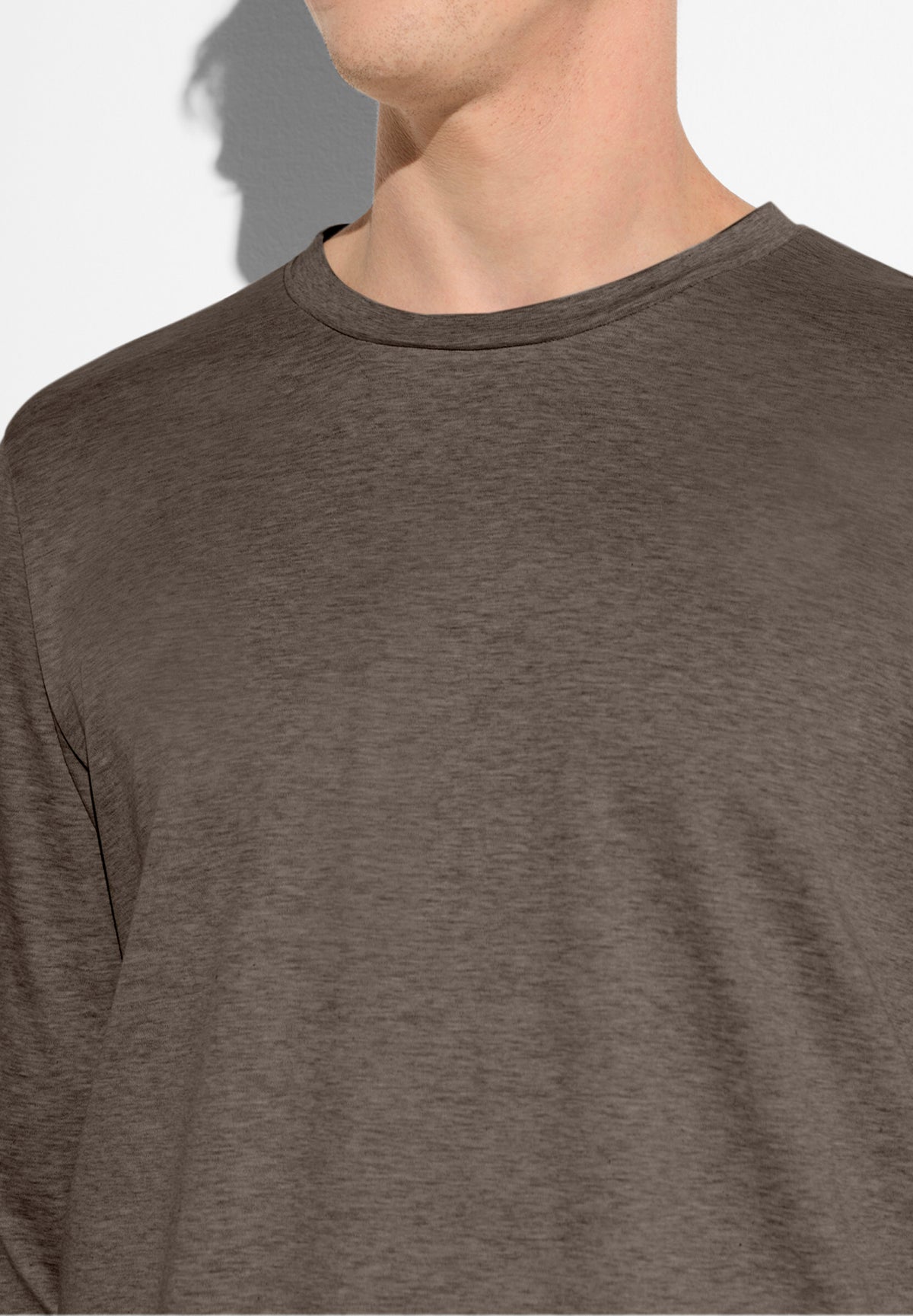 Sea Island Limited | Pyjama lang - brown mélange