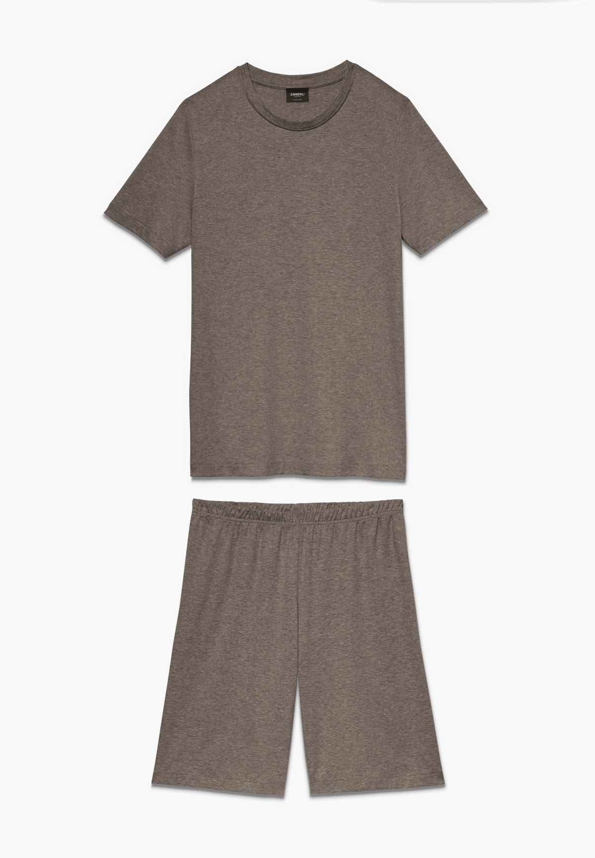 Sea Island Limited | Pyjama kurz - brown mélange