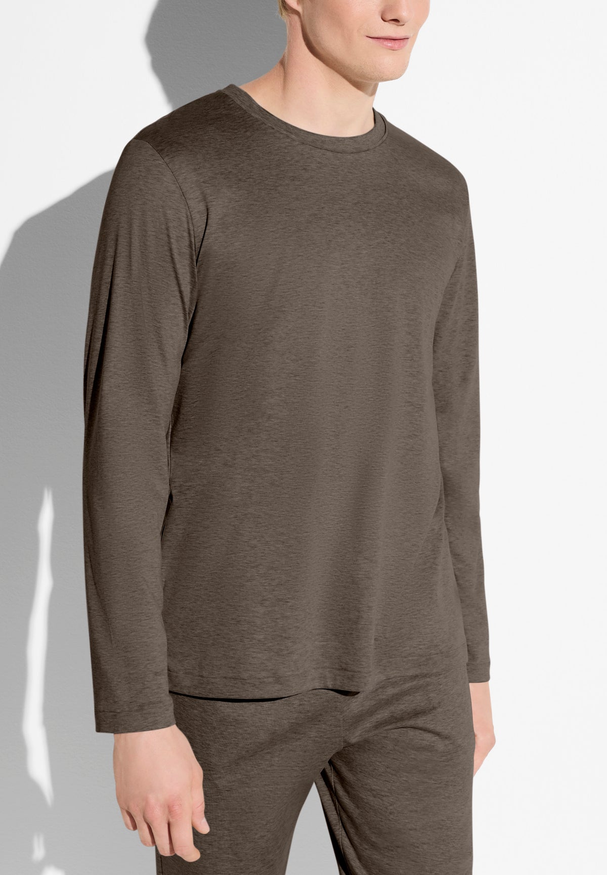 Sea Island Limited | T-shirt à manches longues - brown mélange