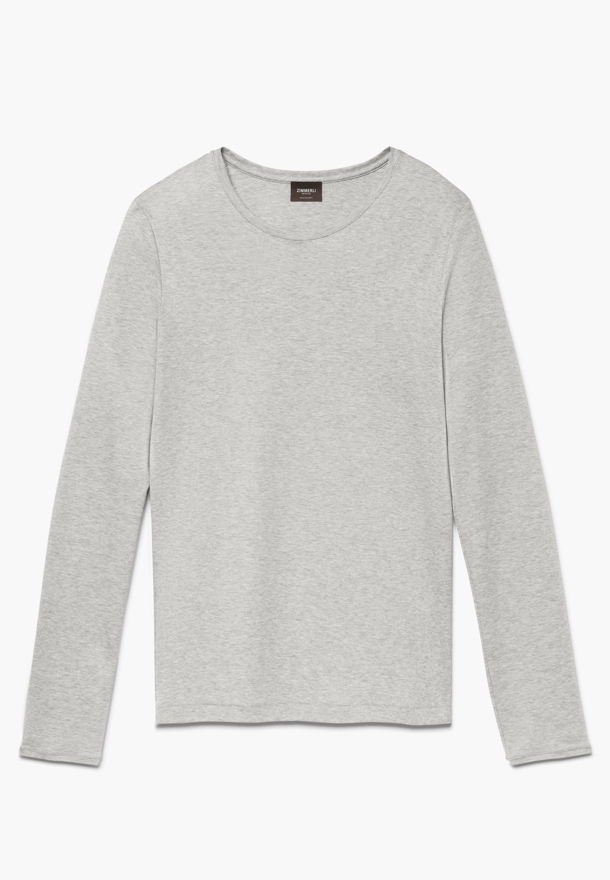 Sea Island Limited | T-Shirt langarm - grey mélange
