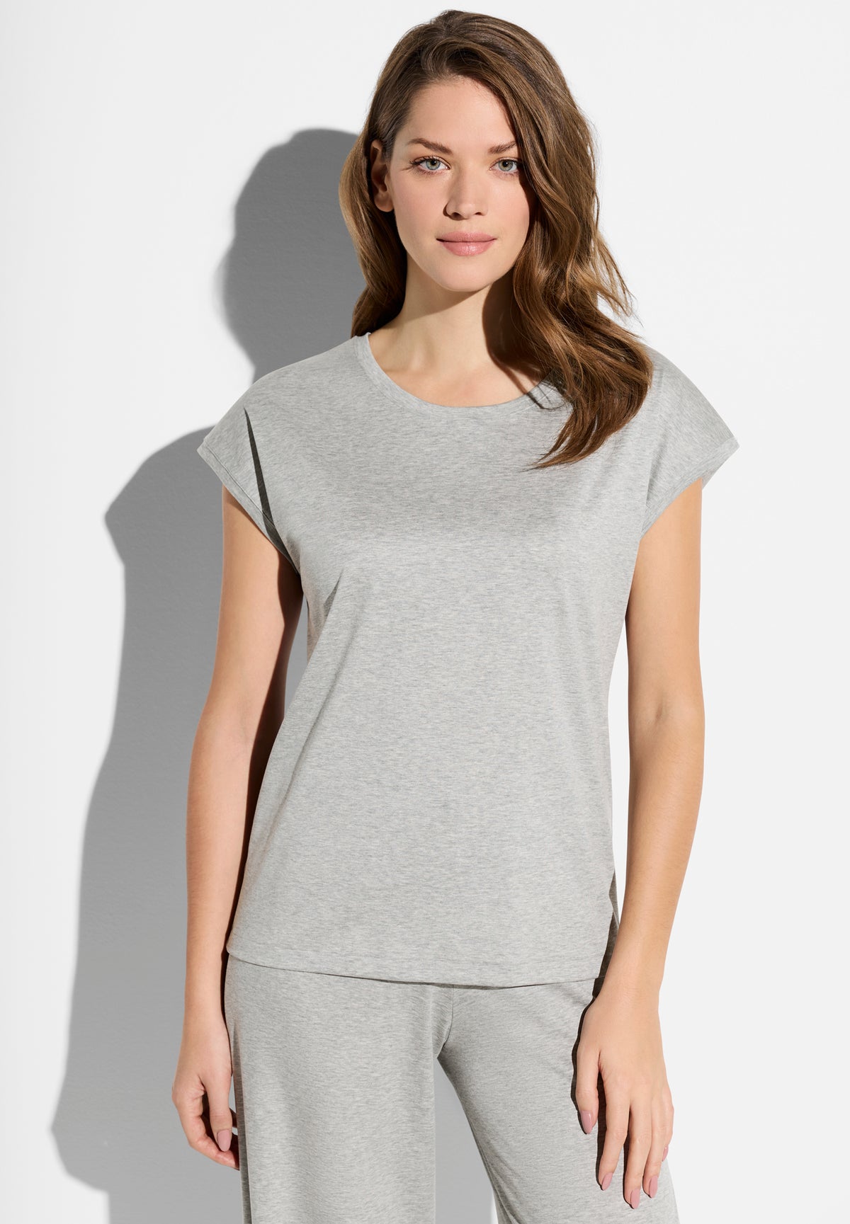 Sea Island Limited | T-Shirt kurzarm, Relaxed Fit - grey mélange