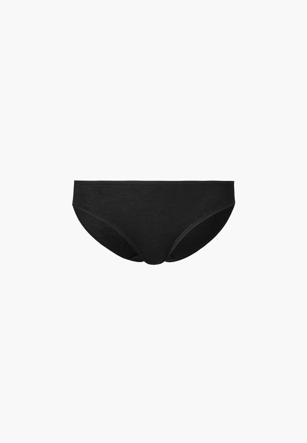 Wool & Silk | Slip - schwarz
