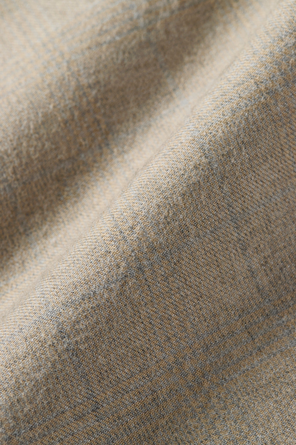 Flannel Merino Blend | Pyjama lang - brown check