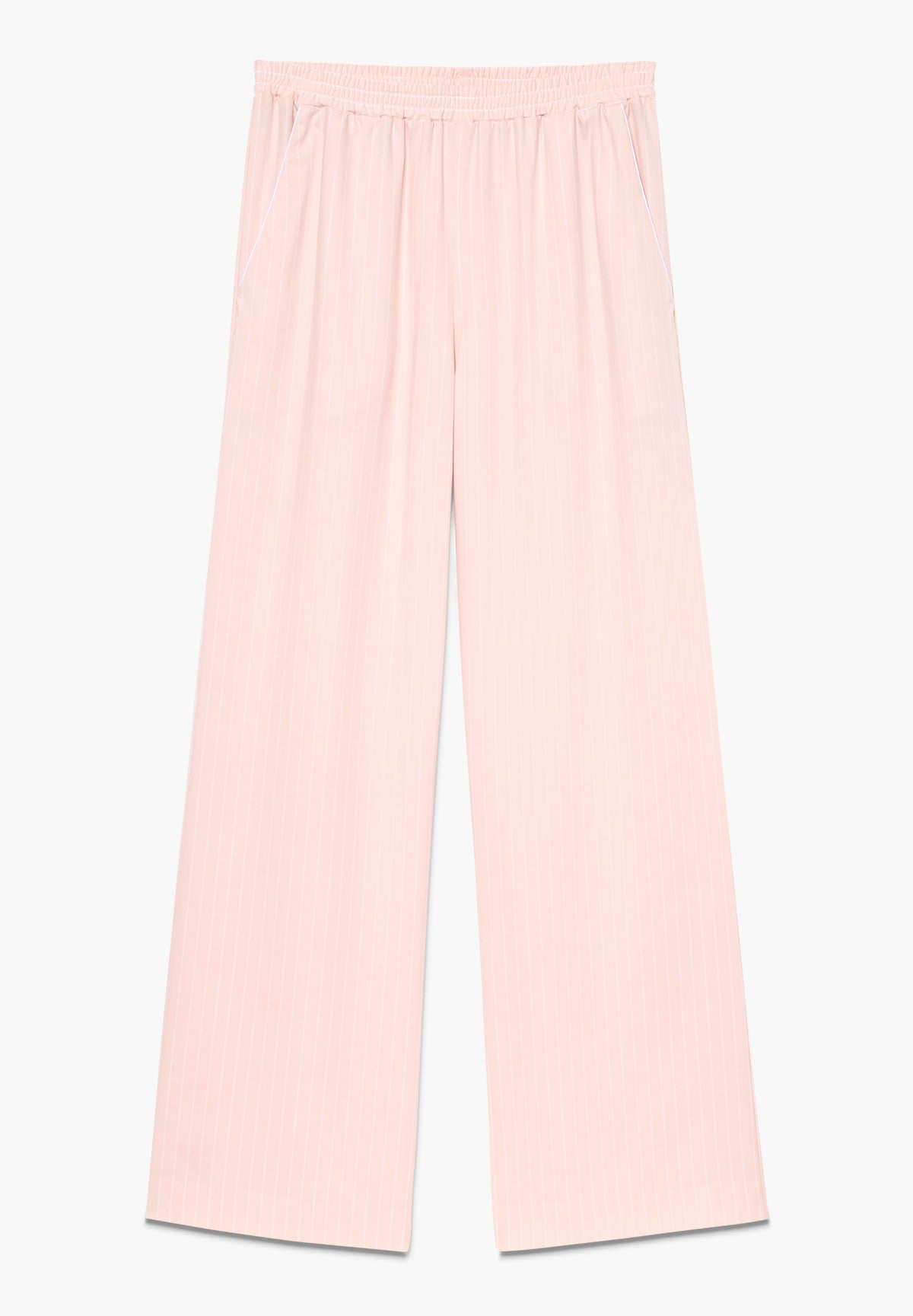 Sustainable Luxury Stripes | Hose lang - pink stripes