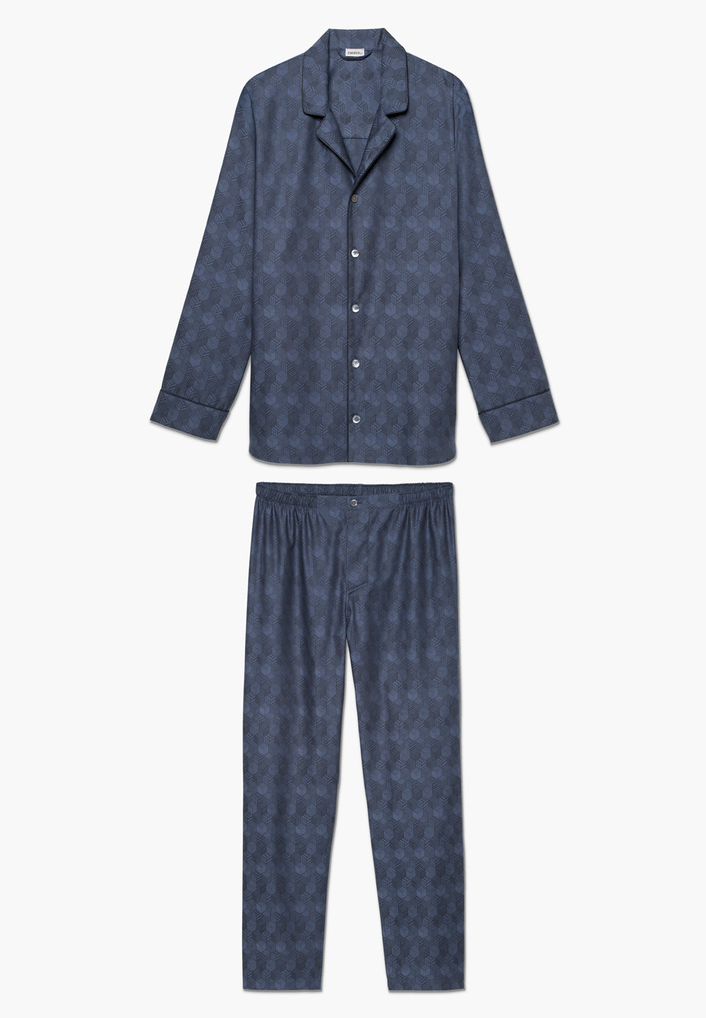 Luxury Jacquard | Pyjama lang - labyrinth dark