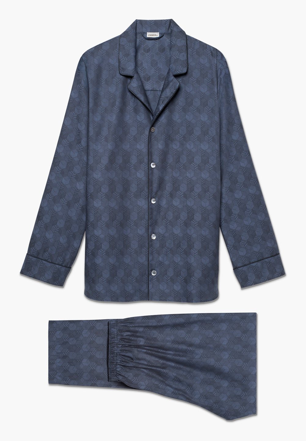 Luxury Jacquard | Pyjama lang - labyrinth dark