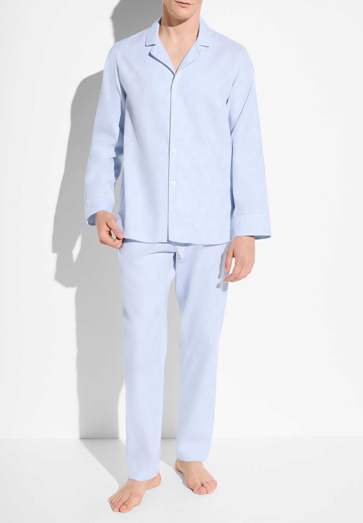 Luxury Jacquard | Pyjama lang - labyrinth light
