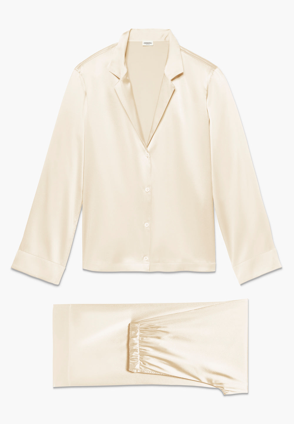 Luxury Silk | Pyjama lang - pearl