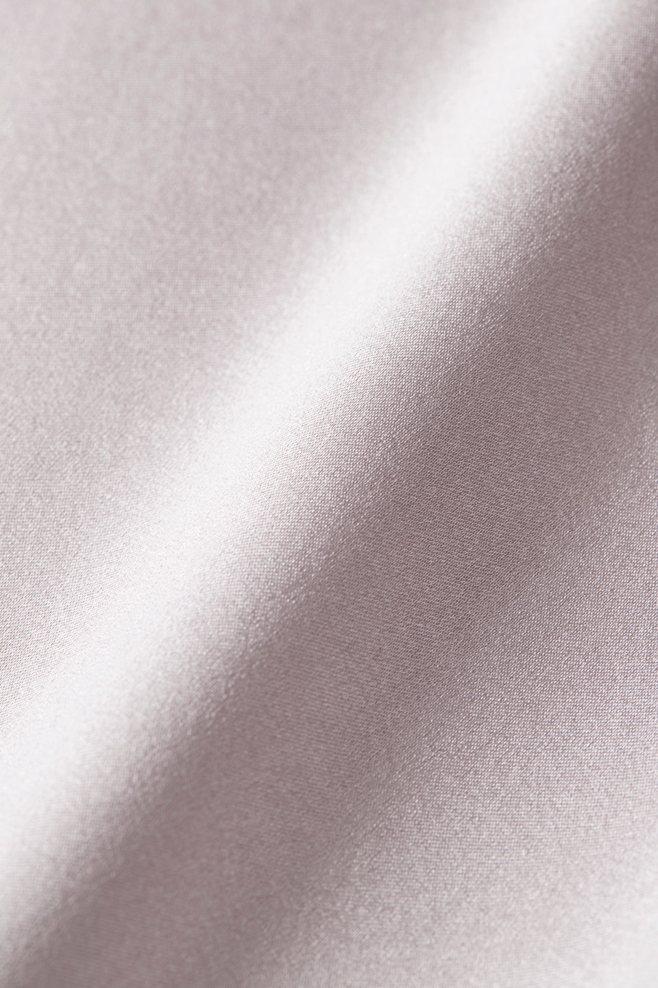Luxury Silk | Morgenmantel lang - silver lilac
