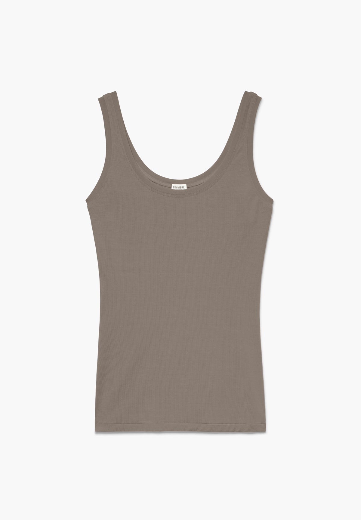 Pureness | Top aus Modal, Body Fit - walnut