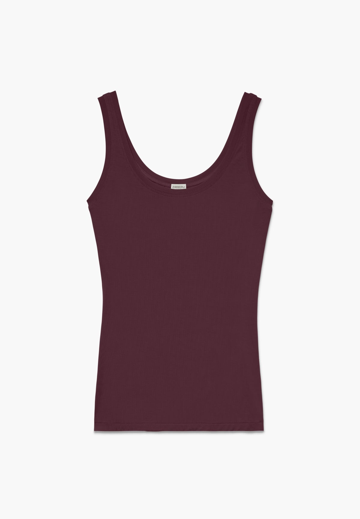 Pureness | Top aus Modal, Body Fit - ruby wine