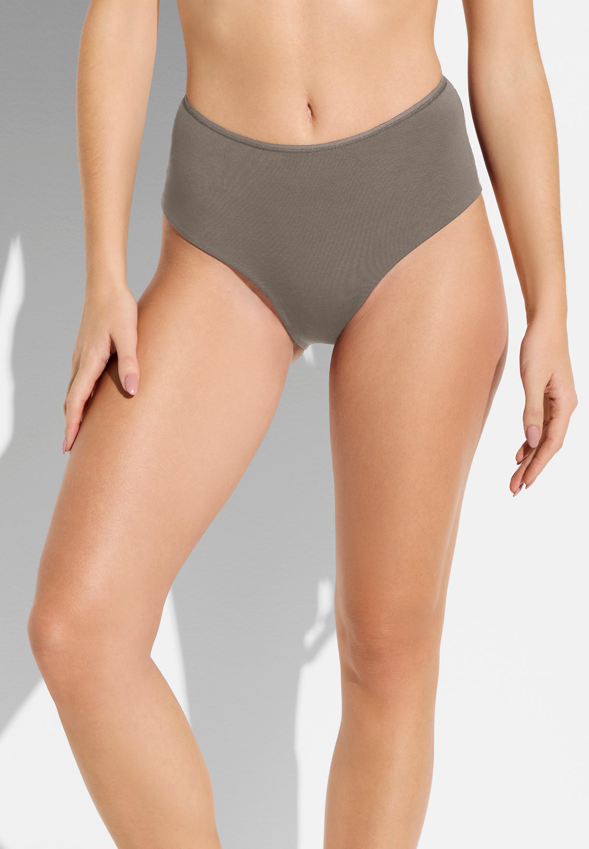 Pureness | Maxi Slip aus Modal - walnut