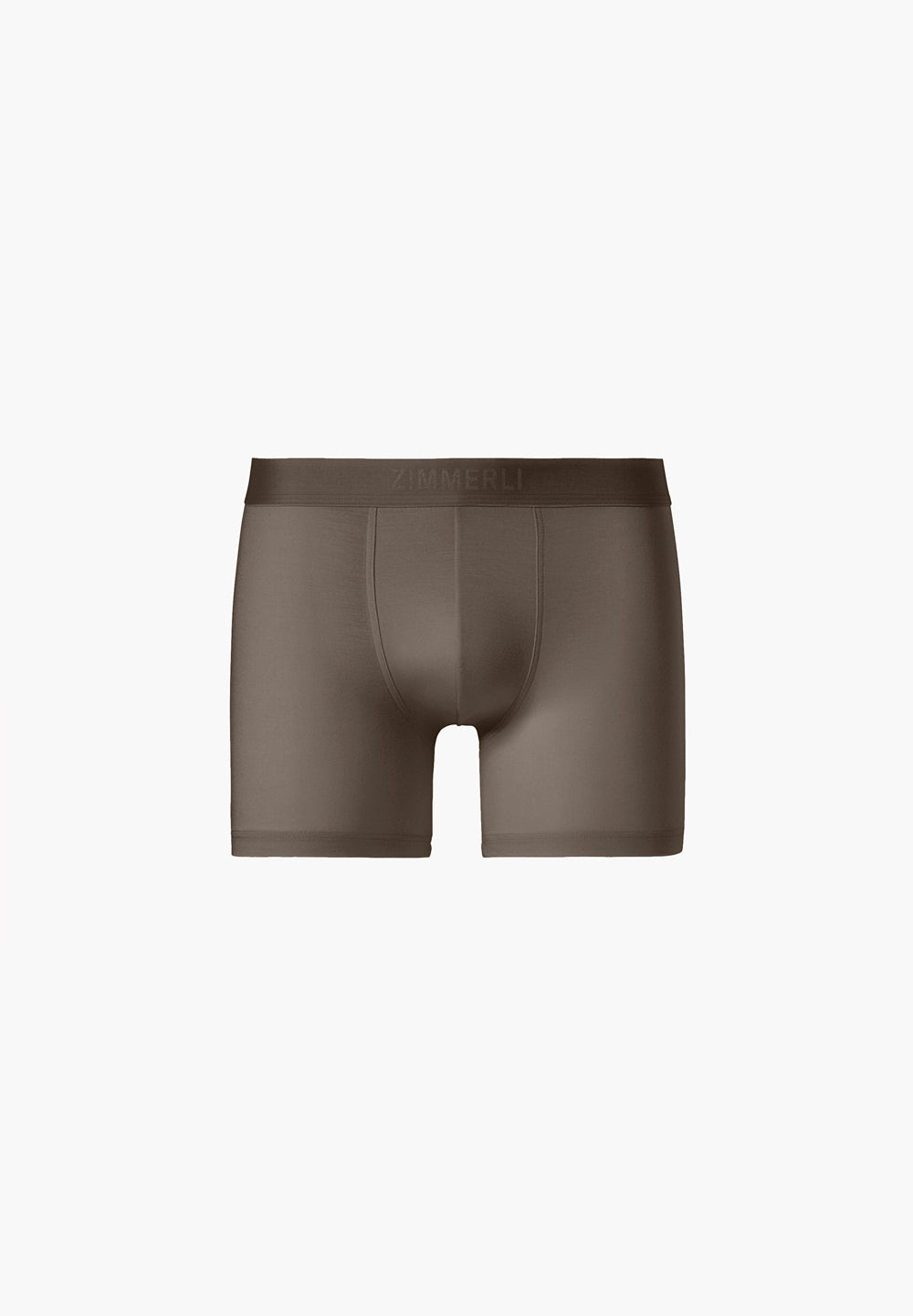 Pureness | Boxer Brief aus Modal, längeres Bein - walnut