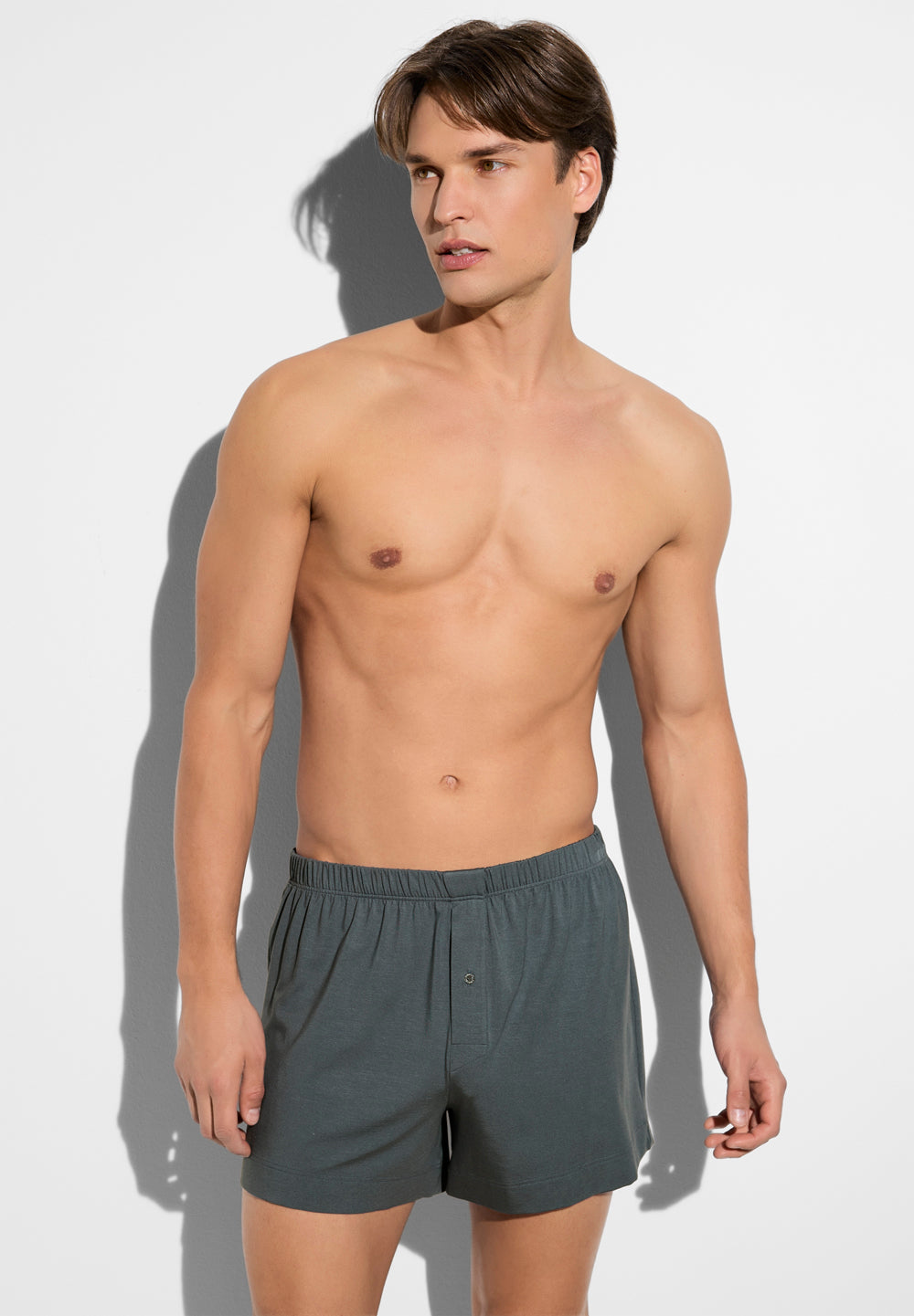 Pureness | Boxer Shorts aus Modal, mit Eingriff - rock