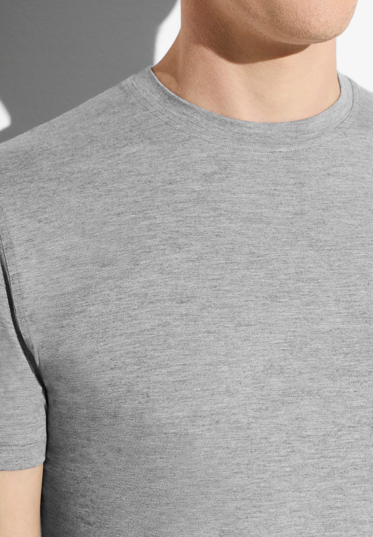 Cozy Comfort | T-Shirt kurzarm - light grey