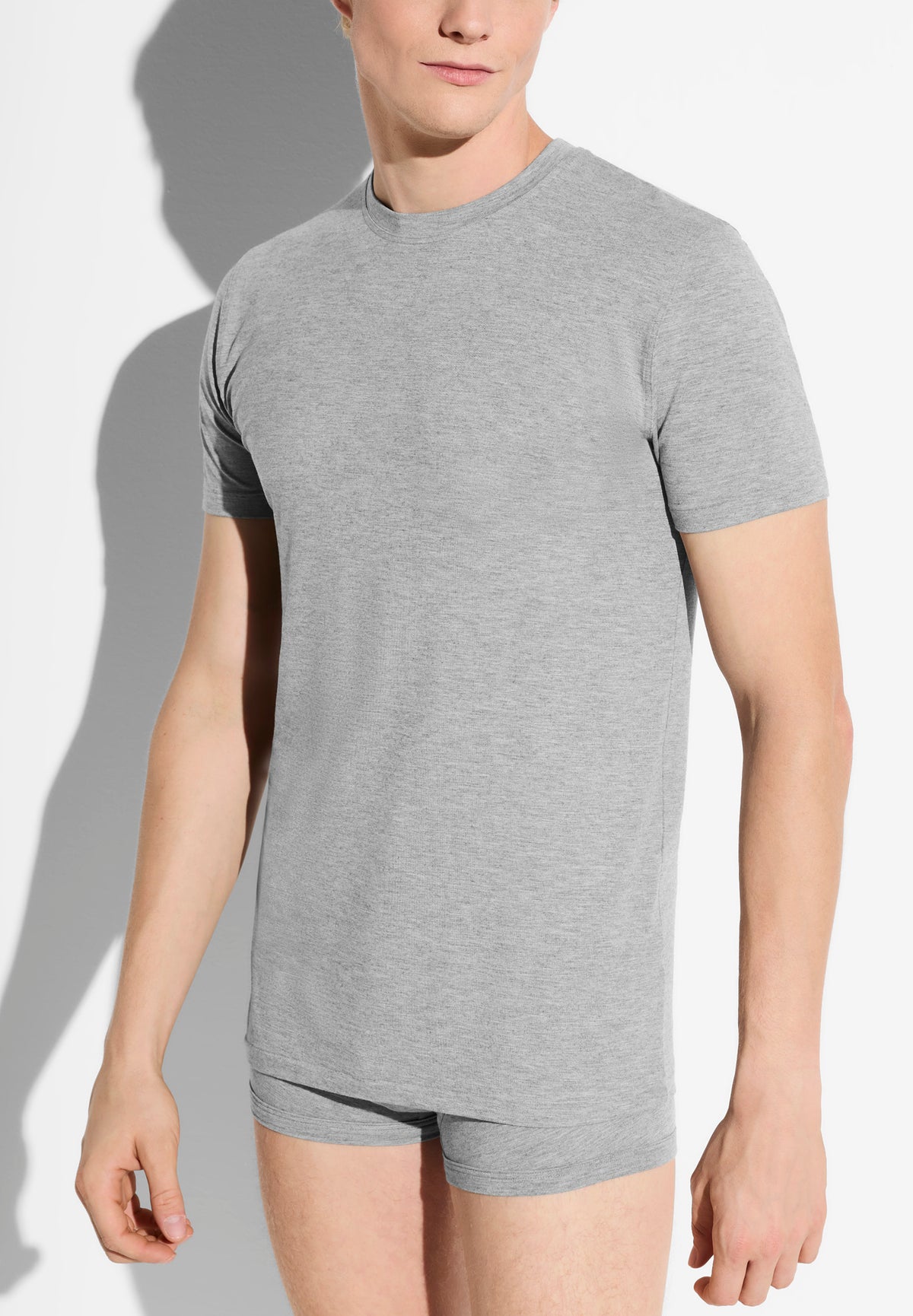 Cozy Comfort | T-shirt à manches courtes - light grey
