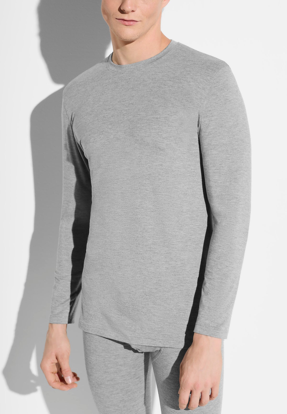 Cozy Comfort | T-shirt à manches longues - light grey