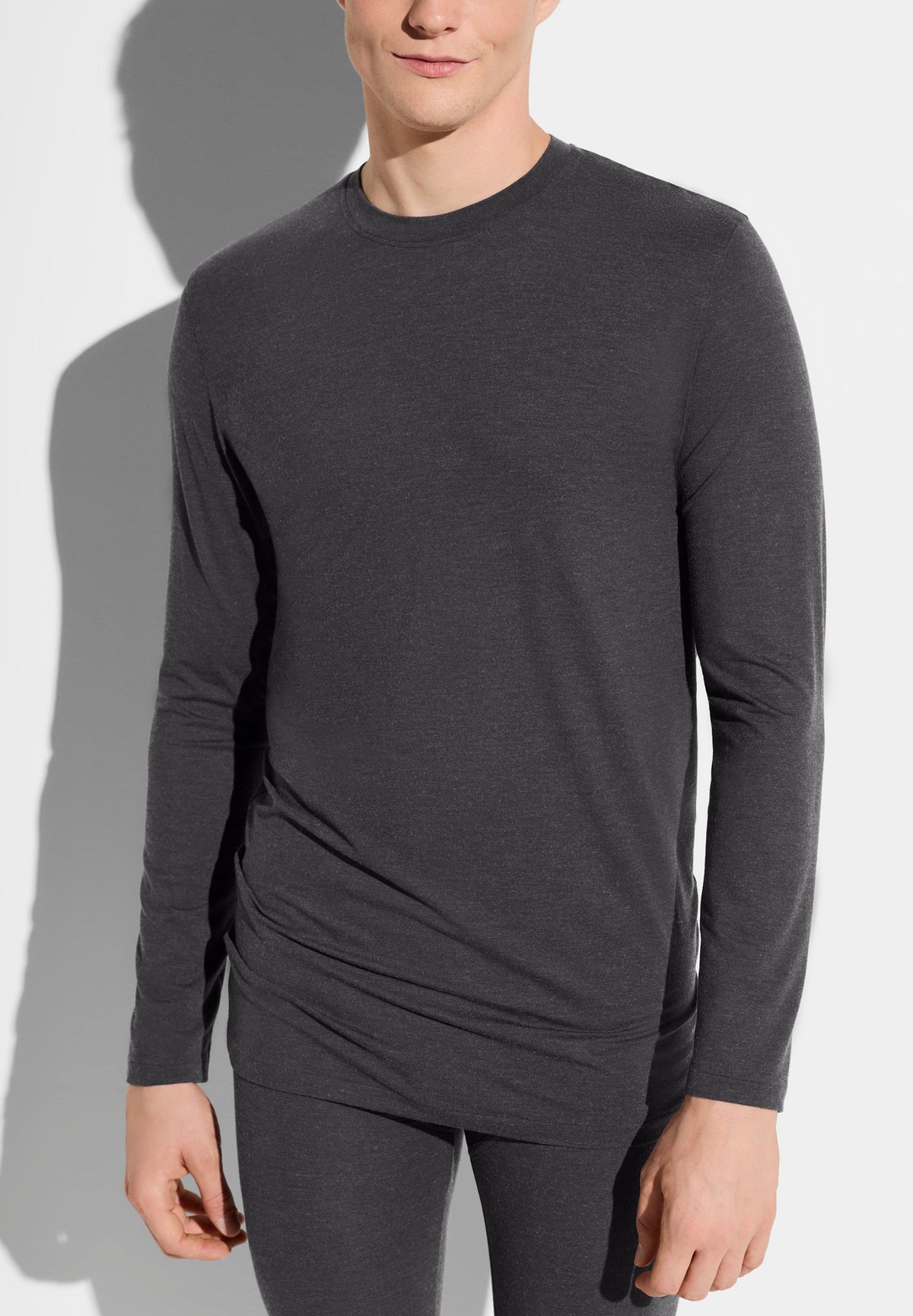 Cozy Comfort | T-Shirt Long Sleeve - graphite