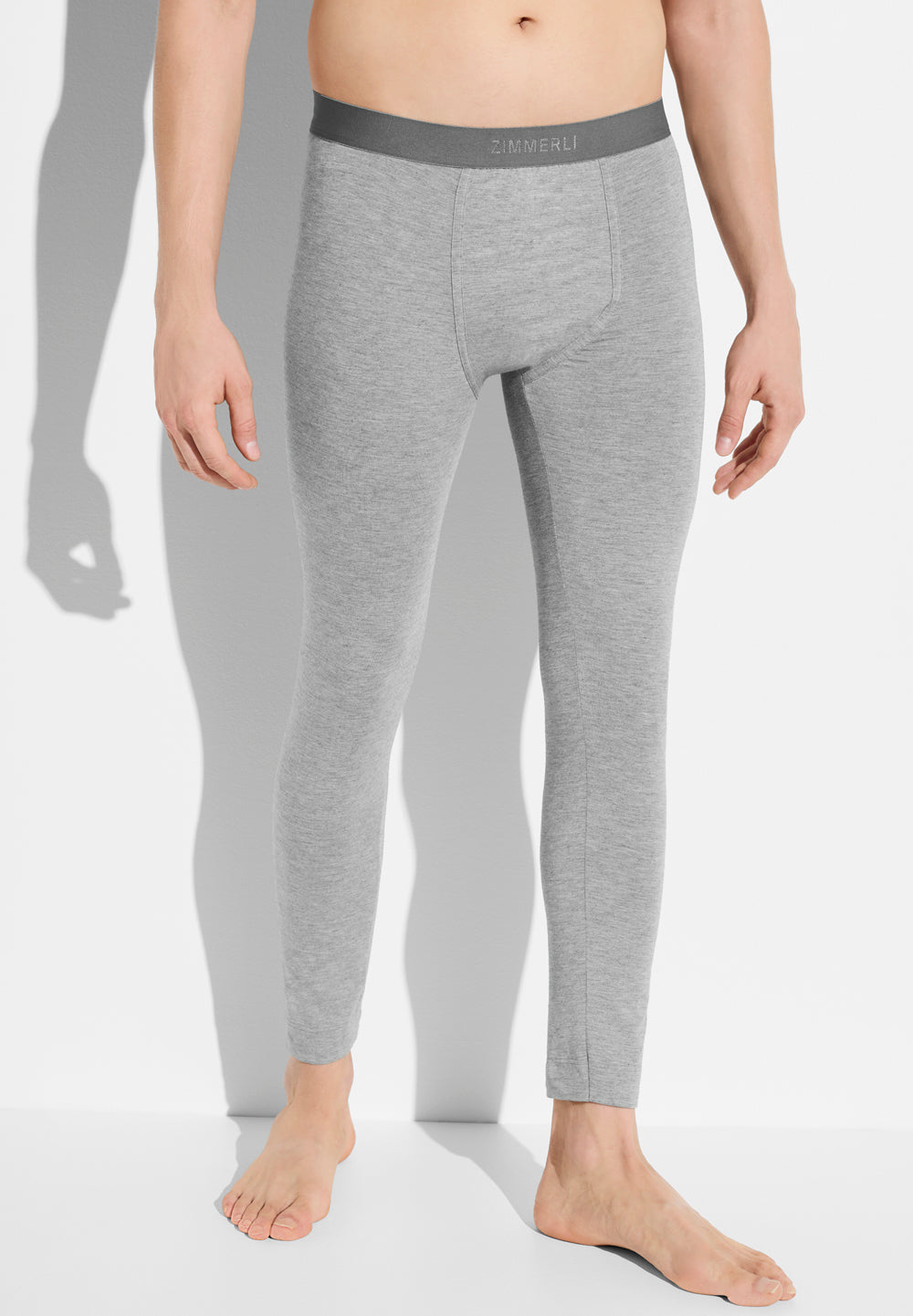 Cozy Comfort | Lange Unterhose - light grey