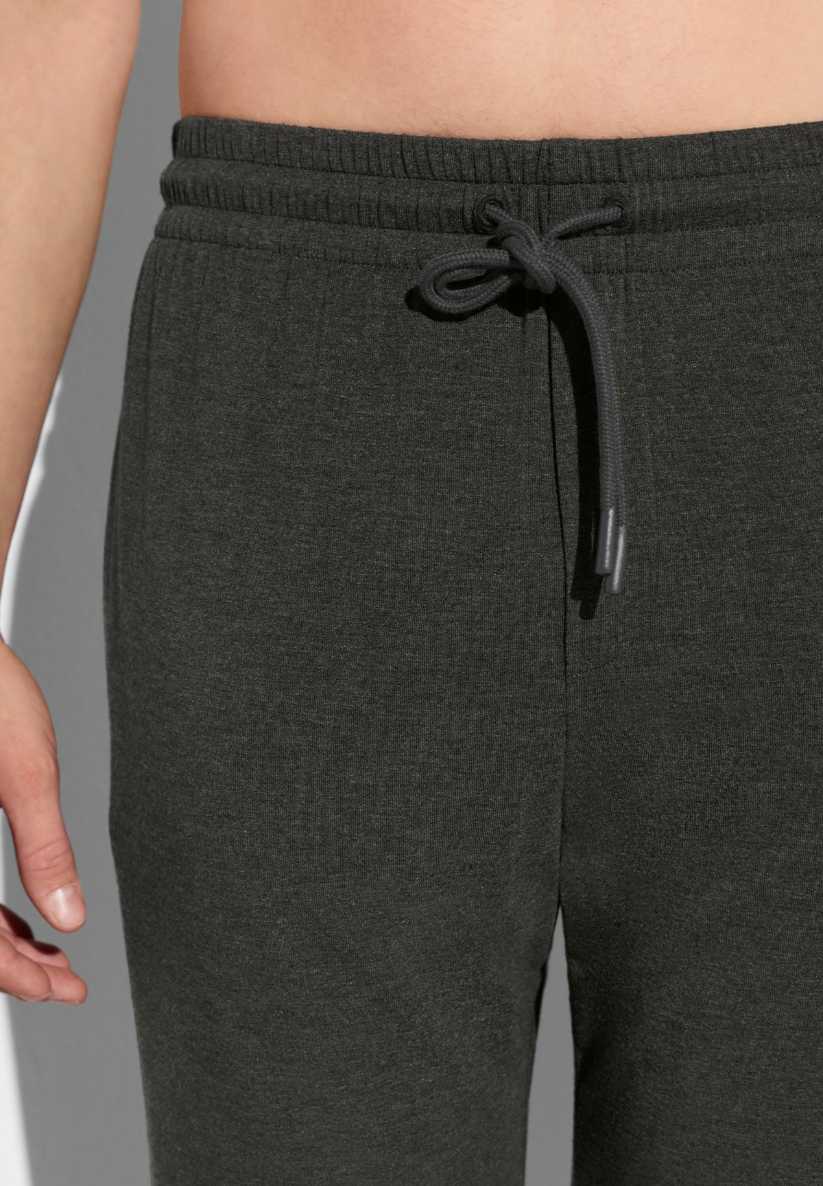 Soft Lounge | Hose lang - dark grey mélange