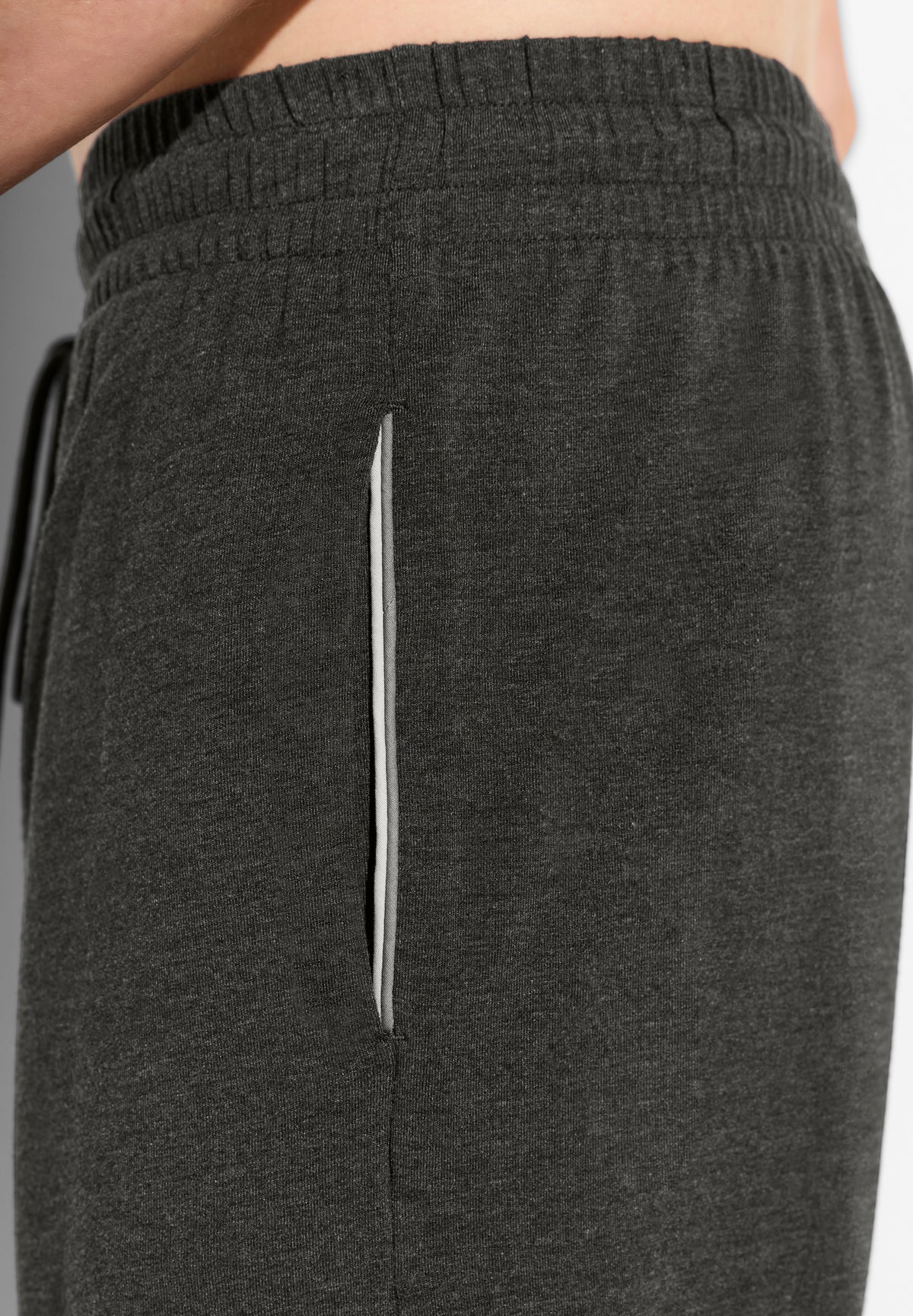 Soft Lounge | Hose kurz - dark grey mélange