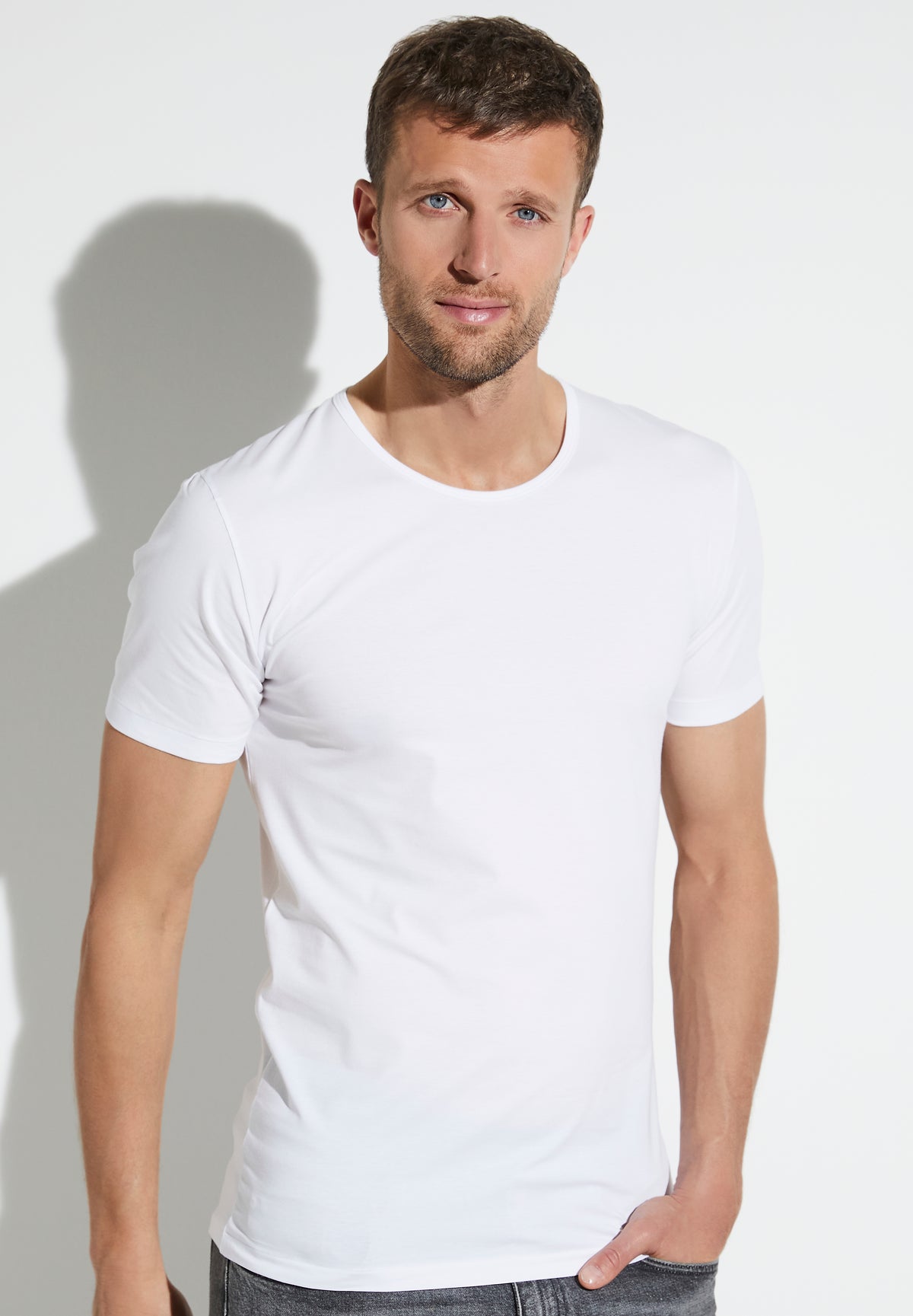Pure Comfort EU | T-Shirt kurzarm - white